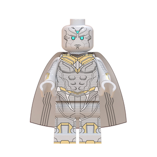 中国积木旺达白幻视绯红魔法美剧复仇者联盟拼插积木人仔玩具男孩