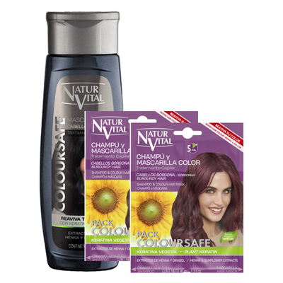 NaturVital黑紫色调色组合