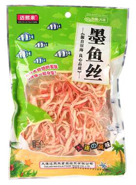 海鲜零食大连特产鳕鱼片墨鱼丝