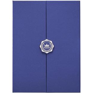 法萨横版封套A4珠光三折无字证书外壳a4纸保护套荣誉聘书定做培训结业定制比赛封面志愿者感谢信证书订做捐赠