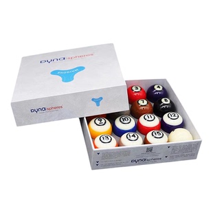 黛纳斯菲台球黄铜台球球珠水晶球进口标准中式黑八台球球子57.2MM