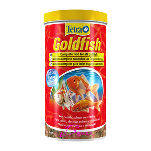 德国德彩进口金鱼薄片饲料营养均衡高消化吸收Tetra鱼食有分装