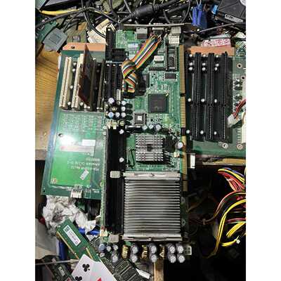 议价原装拆机艾讯工控机主板SBC81822Rev.A5维修