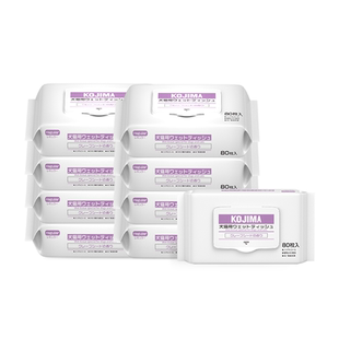 KOJIMA咖家宠物湿巾猫咪擦脚泪痕擦眼部免洗澡清洁狗狗专用湿纸巾