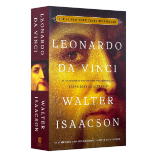 列奥纳多达芬奇传 英文原版人物传记 Leonardo da Vinci 乔布斯传作者 比尔盖茨推荐 莱昂纳多 文艺复兴 蒙娜丽莎 英文版进口书