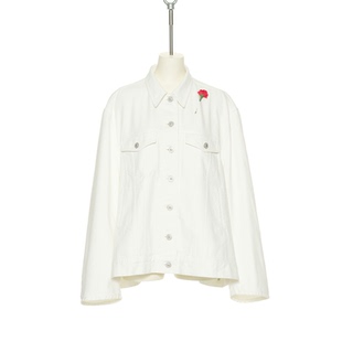 PUSHBUTTON 24PS 经典款两色宽松翻领牛仔外套 DOUBLE BOO 买手店