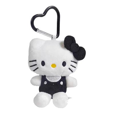 这个太好搭了！爱心扣kitty挂件
