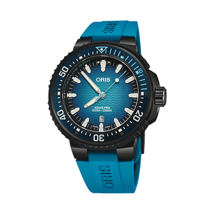 【品牌直营】ORIS潜水系列Aquis Pro49.5mm 防水1000米机械腕表