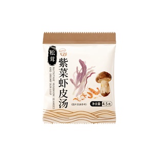 正宗松茸紫菜蛋花裙带菜虾皮汤包速食汤无添加懒人冲泡官方旗舰店