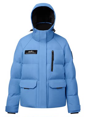 极寒90鹅绒波司登短款羽绒服女