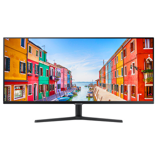 三星34英寸2K高清护眼100Hz电脑游戏带鱼屏显示器S34C500GAB