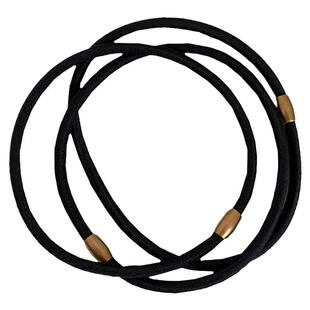 很多根超好用的小金豆橡皮筋女扎头发绳简约高弹弹黑色细发圈头绳