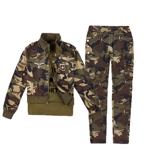 春秋季新款显瘦军装套装女三件套休闲迷彩服水兵舞套装军迷