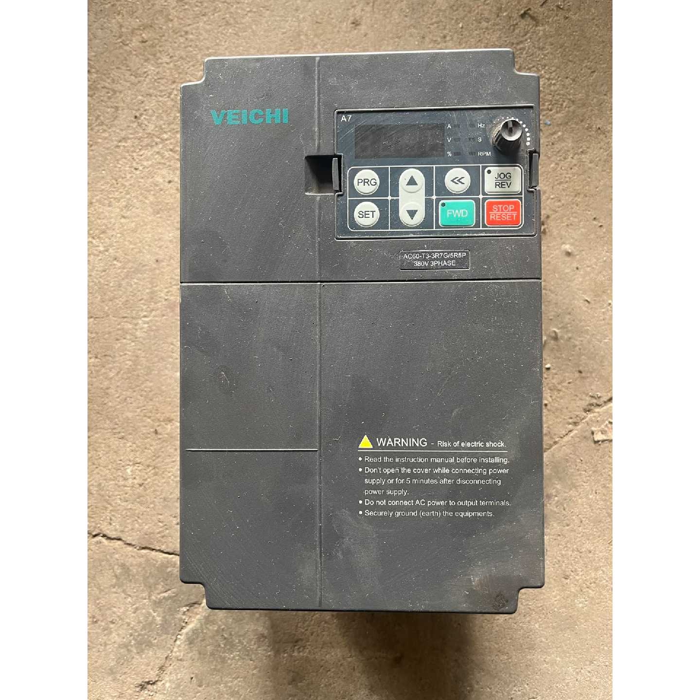 议价-伟创AC60-T3-3R7G/5R5P变频器，380V三相，