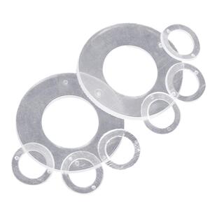 塑料软平介胶平垫塑料软平垫圈密封件绝缘垫M3M4M5M6M10M12M14M16