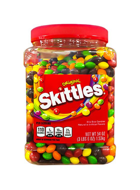 skittles彩虹糖美国进口夹心水果