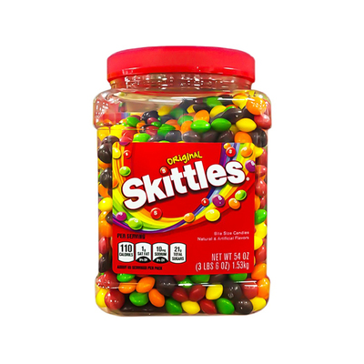 skittles彩虹糖美国进口夹心水果