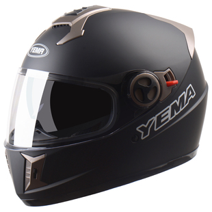 野马摩托车头盔男机车全盔3c认证新国标冬季冬天保暖电动车安全帽