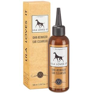 德国Lila Loves It洁耳液洗耳水宠物猫狗除耳螨耳朵清洁100ml进口