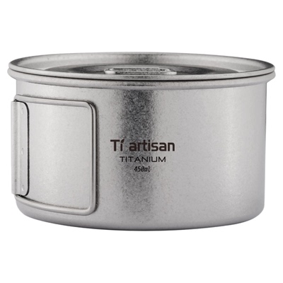 钛工匠户外钛碗纯钛露营餐具