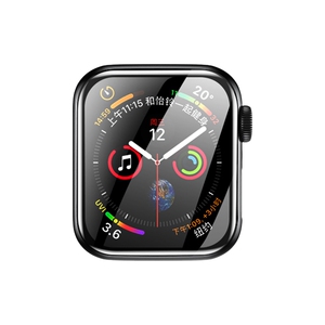 闪魔 applewatch膜iwatch7全屏软膜iwatch6代苹果手表3/4钢化膜6水凝watch全包se覆盖iwatch4屏幕s7保护贴膜