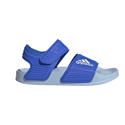 adidas阿迪达斯魔术贴拖鞋2025夏男小童ADILETTE休闲凉鞋 IH3632