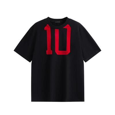 美式短袖T恤男女2025夏季新款