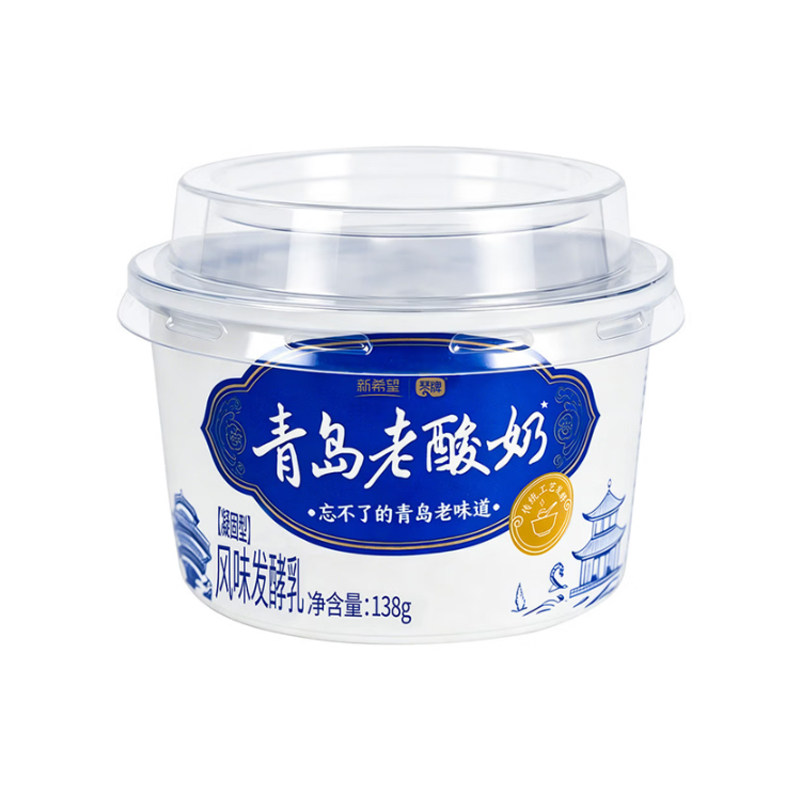 新希望琴牌青岛老酸奶初心青岛记低温酸奶