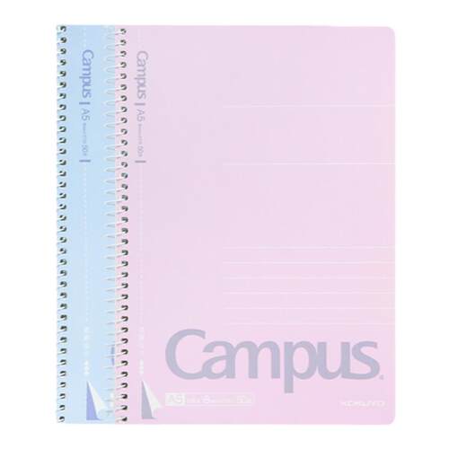【内页可撕】日本KOKUYO国誉线圈本Campus本子笔记本中学生用点线本横线本螺旋记事本B5高颜值笔记本子A5文具