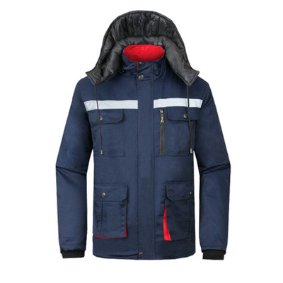 冬季防静电加气站工装劳保服定制