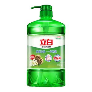 立白茶籽洗洁精除菌去油家用厨房洗碗液天然植物精华不伤手无残留