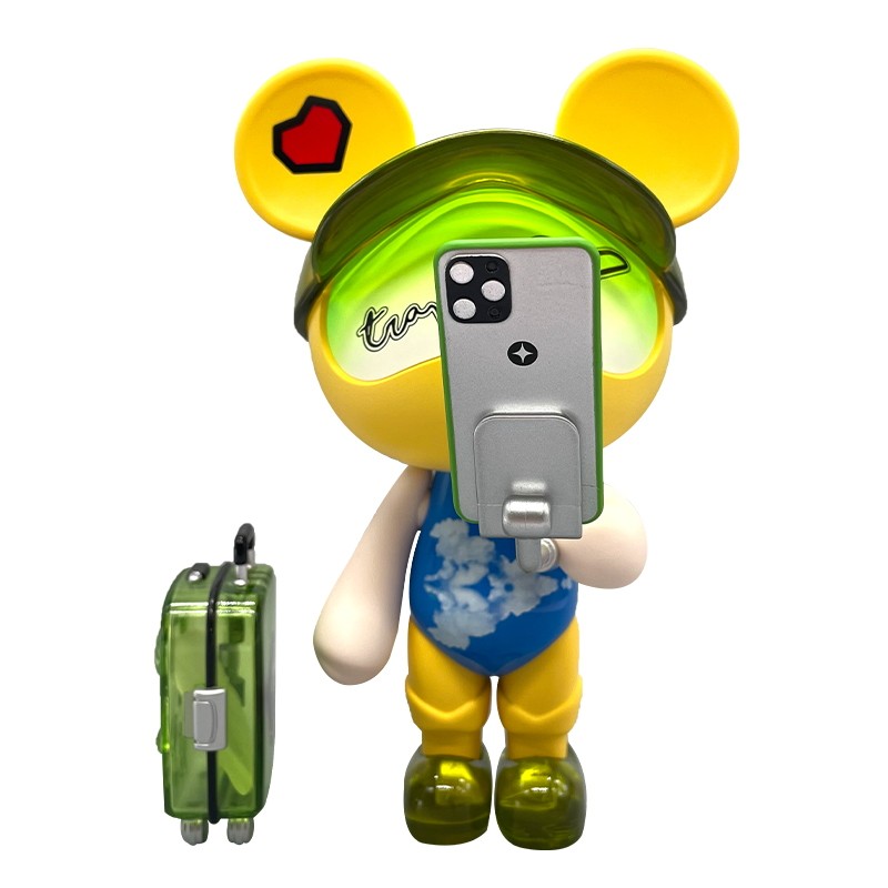 星际熊新款创意时尚旅行摆件手办