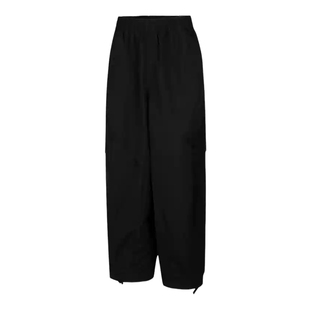 Nike耐克女裤夏季新款伞兵裤宽松拒水梭织工装运动长裤HM6145-010