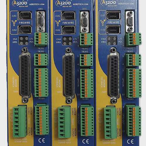 Aerotech NdriveMP10-IO Networked Digital Servo Amplifier Lot