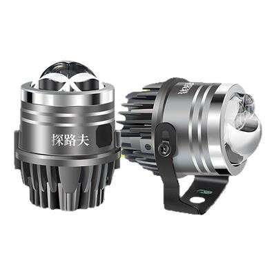 汽车双直射激光大灯2寸雾灯改装透镜切线LED大灯12v越野外置通用