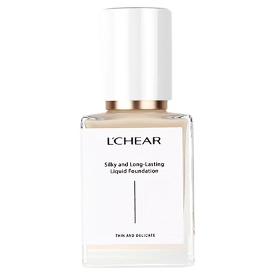 蕾琪虾青素粉底液持妆遮瑕持久不卡粉底妆lchear送小样粉扑