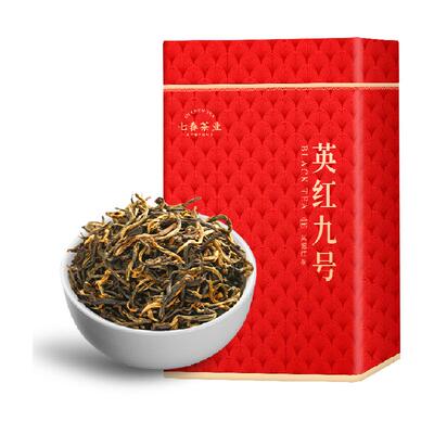 七春茶叶英红九号红茶浓香型花香散茶罐装250g英德红茶送礼