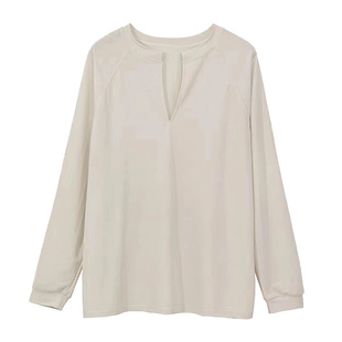 水系舞蹈服男女同款潮T街舞爵士现代舞宽松上衣长袖练功服装新款