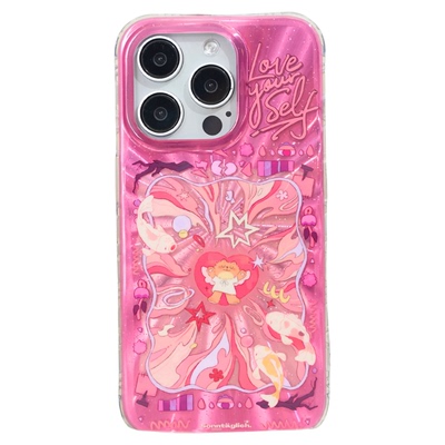 苹果iphoneimd双层卡通好运