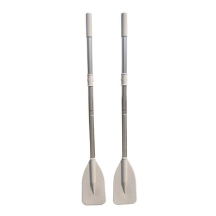 万向桨橡皮艇铝合金船桨皮划艇充气船塑料船手摇划船桨可拆卸桨板