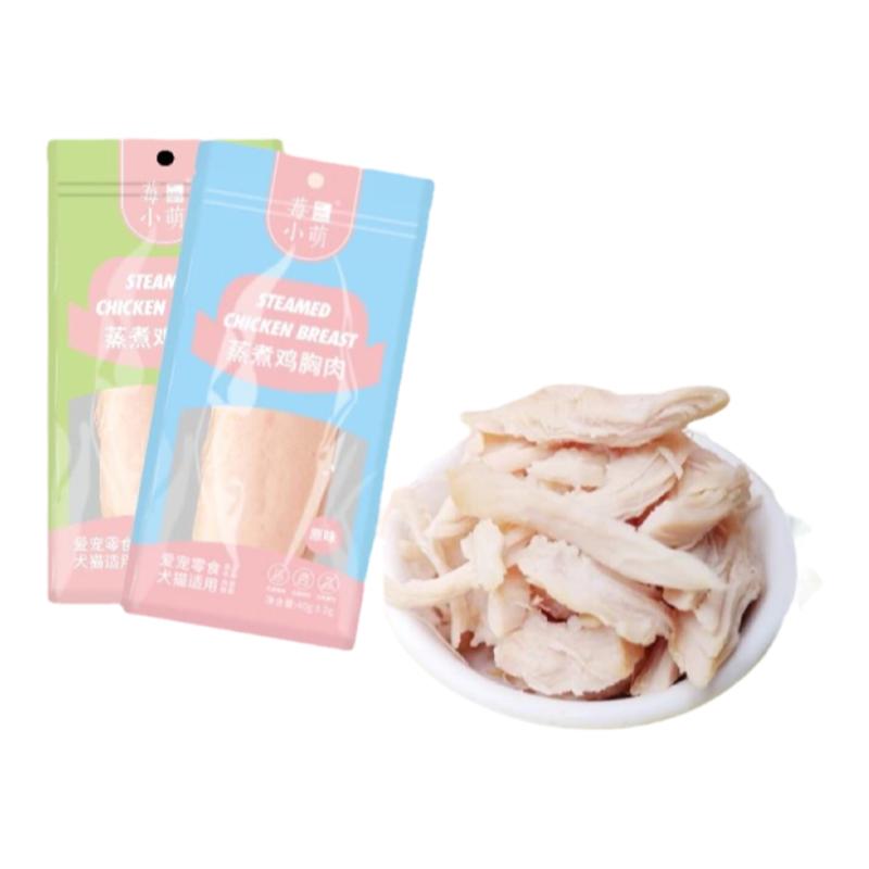 莓小萌蒸煮鸡胸肉猫狗通用易消化