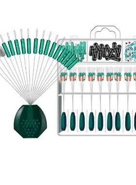 太空豆套装全套组合硅胶钓鱼主线组配件鱼线8字八字环漂座大空豆
