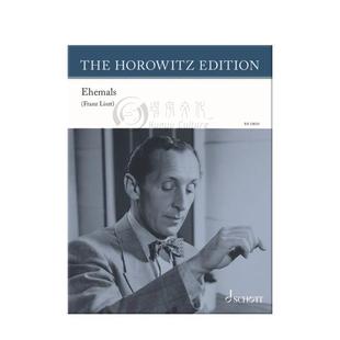 霍洛维茨 以前 钢琴独奏 朔特原版乐谱书 Ehemals nach Motiven von Franz Liszt fur Klavier ED23633