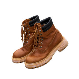 Mantova曼托瓦秋冬新款大黄靴手工马皮马丁靴英伦美式户外复古靴