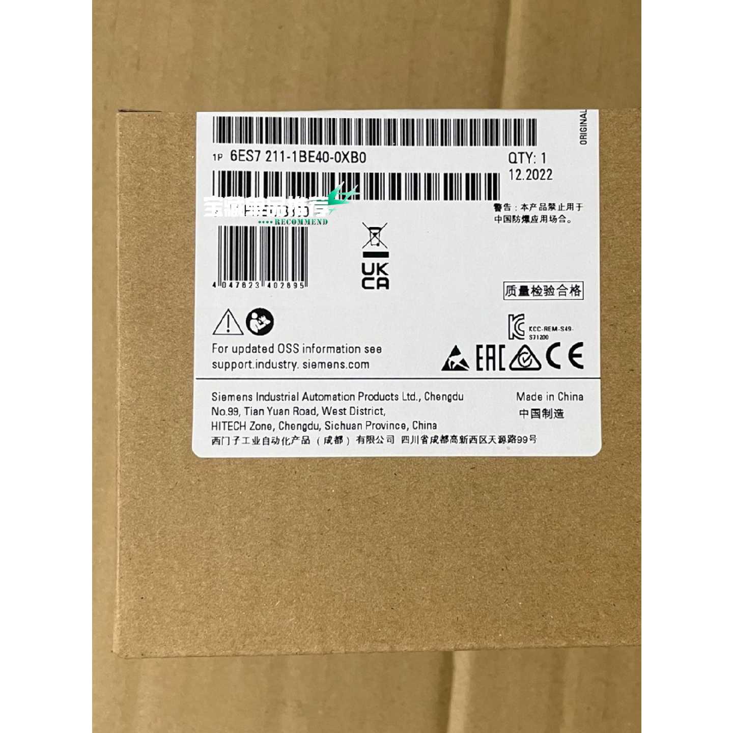 议价6ES72111BE400XB0装适用