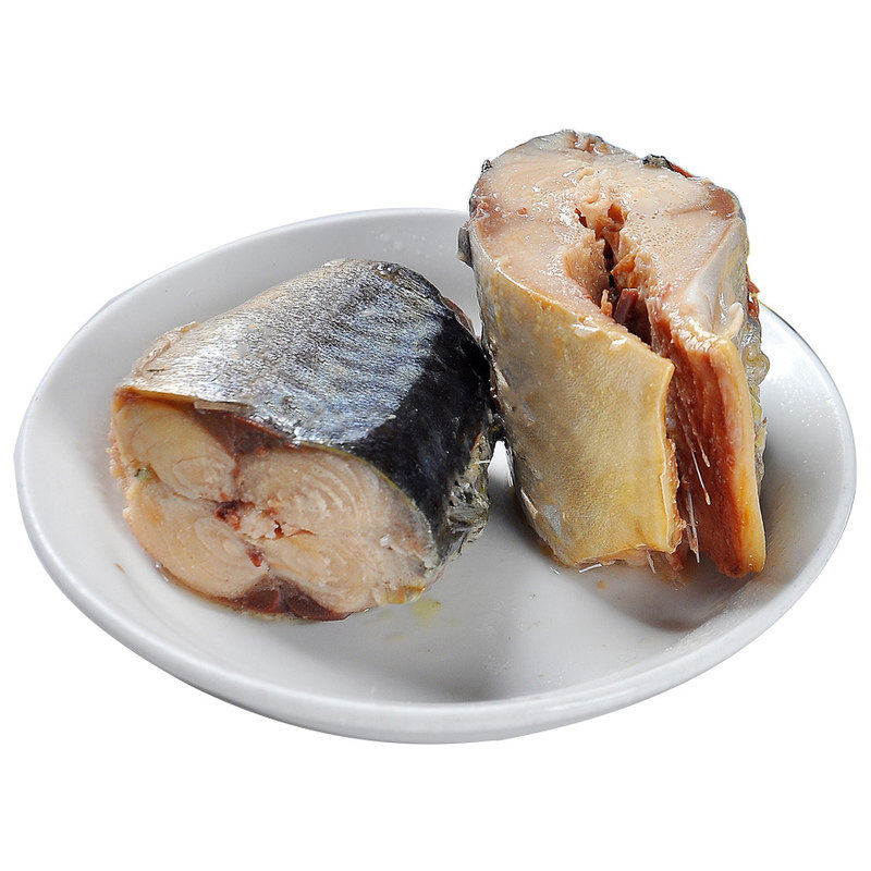 罐心即食150g水煮盐水鲭鱼罐头海捕船冻出口日本青花鱼鲐鲅鱼