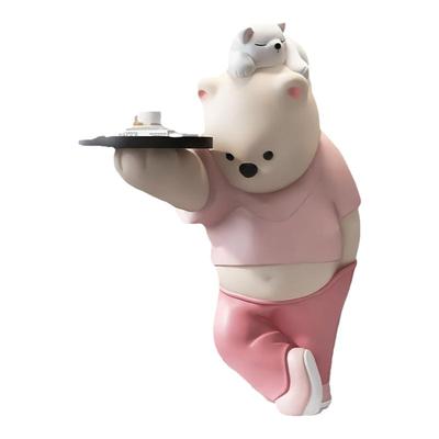 潮玩熊创意客厅大型落地摆件