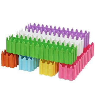 长形栅栏花盆塑料长方形绿萝多肉盆加厚树脂地面阳台盆栽种植花箱