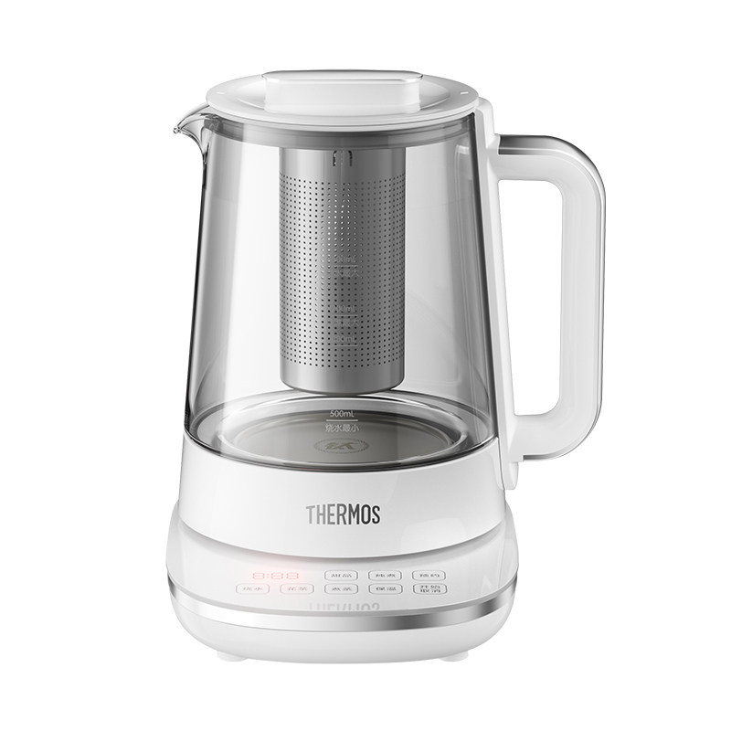 膳魔师纯钛养生壶小型办公室煮茶壶2025新款花茶炖煮一体煮茶器