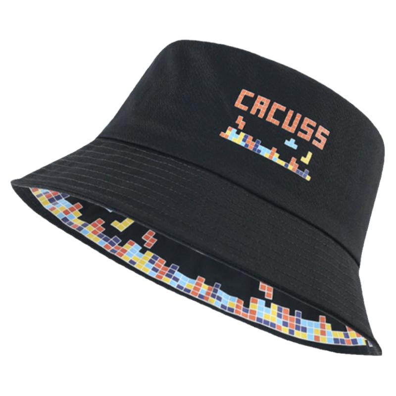 CACUSS个性印花渔夫帽百搭减龄潮